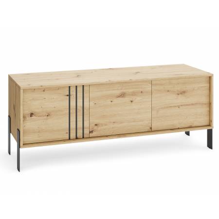 Szafka RTV 150 cm dąb artisan pod telewizor NUBO